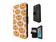 iphone 6 Plus iphone 6 Plus 6 5.5 Flip Case Credit Card Holder Cover Book Style 1919 Yummy Treat Donut Collage