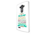 616 Christian Quote what a friend we have in jesus Design LG G2 Hard Plastic Case Back Cover White