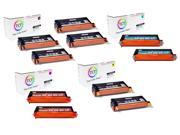 TCT 10 Pack Replacement Toner Cartridge Set for the Xerox 6180 series 113R00726 113R00723 113R00724 113R00725 works with the Xerox Phaser 6180 6180N 61