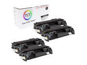 TCT Premium Compatible CF280X High Yield Black Toner Cartridge 4 Pack for the HP 80X series 6 900 yield works with the HP LaserJet Pro 400 M401 series HP La