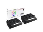 TCT Premium Compatible Q5942X JUMBO Yield Black Toner Cartridge 2 Pack for the HP 42X series 27 000 yield works with the HP laserJet 4250 4250dtn 4250n 42