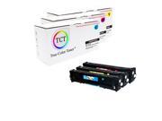 TCT Premium Compatible HP 125A toner cartridge 3 pack Color set 1 Cyan CB541A 1 Yellow CB542A 1 Magenta CB543A works with HP Color LaserJet CP1215 CP1515