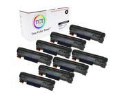 TCT Premium Compatible CB435A Black Toner Cartridge 8 Pack for the HP 35A series - 1,500 yield- works with the HP LaserJet P1005, P1006, P1007, P1008, P1009 pri TCT Premium Compatible CB435A Black Toner Cartridge 8 Pack for the HP 35A series - 1,500 yield- works with the HP LaserJet P1005, P1006, P1007, P1008, P1009 pri