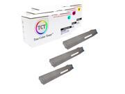 TCT 3 Pack Replacement Toner Cartridge Color Set for the Oki C9600 series (1 Cyan 42918903, 1 Magenta 42918901, and 1 Yellow 42918902 ) works with the Okidata C TCT 3 Pack Replacement Toner Cartridge Color Set for the Oki C9600 series (1 Cyan 42918903, 1 Magenta 42918901, and 1 Yellow 42918902 ) works with the Okidata C