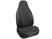 Leader Accessories Black Pets Seat Covers Bucket Front Seat Cover Single Waterproof Seat Protector for Dog