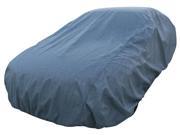 Leader Accessories Platinum Guard Gray 7 Layer Universal Car Cover With Cotton Outdoor Indoor Use Cars up to 19 0