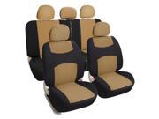 Leader Accessories Universal Front Rear Cars Seat Covers Full Set Airbag compatible Machine washable