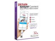Picture Keeper Connect 32GB Portable Flash Drive iPhone Android Photo Backup USB Device