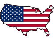 5 x3 Die Cut USA United States Of America Flag Bumper Sticker Decal Window Stickers Car Decals