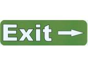10 x3 Right Arrow Exit Sign Business Sign Store Signs Decals magnetic magnet Decal