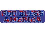 10 x3 God Bless America United States Flag Bumper magnet Decals magnets Decal