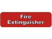 10 x3 Red Fire Extinguisher Business Signs Decals magnetic magnet Decal