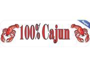 10 x3 100% Cajun Crawfish Bumper magnet Decal Vinyl Car magnetic magnets Decals