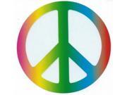 5 x 5 Rainbow Peace Symbol Bumper Sticker Decal Car Window Stickers Decals