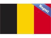 5 x3 Belgium Country Flag Bumper magnet Vinyl Decal Car magnets Decals