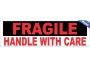 10 x3 Fragile Handle With Care Business Sign Decal magnetic Signs Decals magnets