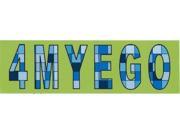 10 x3 4MYEGO For My Ego Bumper magnets Car magnetic magnet Decal Vinyl Decals