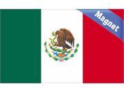 5 x3 Mexico Country Flag Bones Bumper magnet Vinyl Decal Car magnets Decals