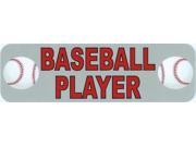 10 x3 Baseball Player Bumper magnet magnetic Decal magnets Vinyl Car Decals