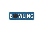 10 x3 Bowling Bumper magnet magnetic Decal Truck magnets Vinyl Car Decals