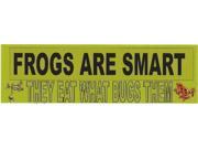 10 x3 Frogs Are Smart magnet bumper Frog Car magnetic magnets Decal Decals