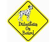 5 x 5 Dalmatian On Board Vinyl Bumper Stickers Decals Window Sticker Decal