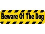 10 x3 Beware of Dog Warning Sign magnet bumper magnetic Decal magnets Decals