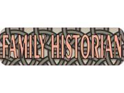 10 x3 Family Historian Bumper magnet magnetic Decal Car magnetic magnets Decals
