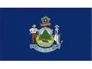 5 x3 Maine State Flag Bumper magnet Decal Car Vinyl magnetic magnets Decals