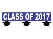 10 x3 Class of 2017 Senior Seniors Vinyl Bumper Stickers Decals Window Sticker Decal