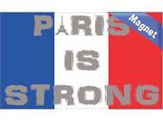 5 x 3 Paris is Strong French Flag Vinyl Vehicle Magnet Magnetic Sign Car Magnets