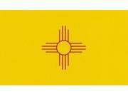 5 x 3 New Mexico State Flag Bumper Sticker Decal Car Window Stickers Decals