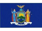 5 x3 New York State Flag Bumper magnet Vinyl Decal magnetic magnets Car Decals