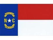 5inx3in North Carolina State Flag Bumper Sticker Decal Window Stickers Car Decals