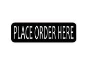 10 x3 Place Order Here Vinyl Business Decal Store Sign Decals Sticker Stickers
