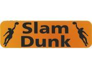 10 x3 Slam Dunk Basketball Bumper Sticker Window Decal Stickers Car Decals