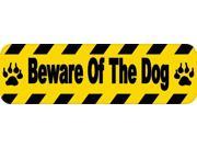 10 x3 Beware of Dog Warning Sign magnet bumper Decal magnetic magnets Decals