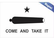 5in x 3in Come And Take It Gonzales Flag Vinyl Bumper Magnetic Vehicle Sign Magnets