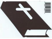 5 x 3.5 Die Cut Black Bible Bumper Sticker Decal Car Window Stickers Decals