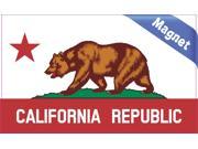 5 x3 California State Flag Vinyl Bumper magnet Decal magnetic magnets Decals