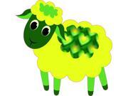 5in x 5in Left Facing Green Heart Sheep Bumper Lamb Sticker Stickers Vinyl Ewe Window Decal Decals 5in x 5in Left Facing Green Heart Sheep Bumper Lamb Sticker Stickers Vinyl Ewe Window Decal Decals
