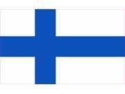 Finland Finnish Country Flag Magnet Magnetic Vehicle Sign