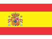 5 x3 Spain Country Españia Spanish Flag Bumper Sticker Decal Window Stickers Car Decals