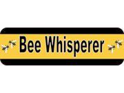 10 x3 Bee Whisperer Beekeeper Bumper Sticker Bees Car Decal Stickers Window Decals