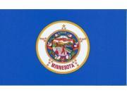 5 x3 Minnesota State Flag Bumper magnet Decal Car magnetic magnets Decals
