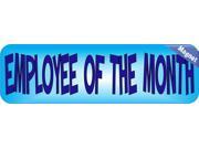 10 x3 Employee Of The Month Business Sign Decal magnet Signs Decals magnets