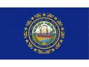 5 x 3 New Hampshire State Flag Bumper Sticker Decal Window Stickers Decals