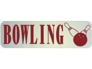 10 x3 Bowling Bumper magnet magnetic Decal Truck magnets Vinyl Car Decals