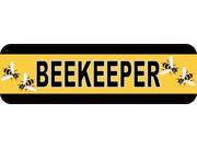10 x3 Beekeeper Bumper Sticker Bees Car Decal Stickers Window Decals