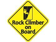 5 x5 Rock Climber Player On Board Vinyl Bumper Sticker Decal Window Stickers Car Decals
